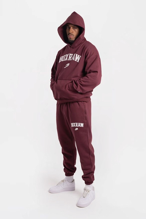 Джоггеры East Street BOXRAW Бордовый