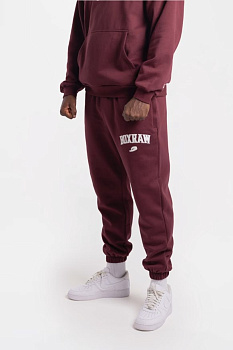 Джоггеры East Street BOXRAW Бордовый